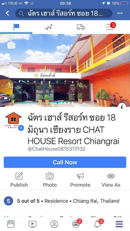 Chat House Soi 18 Mithuna Chiangrai Chiang Rai Eksteriør billede